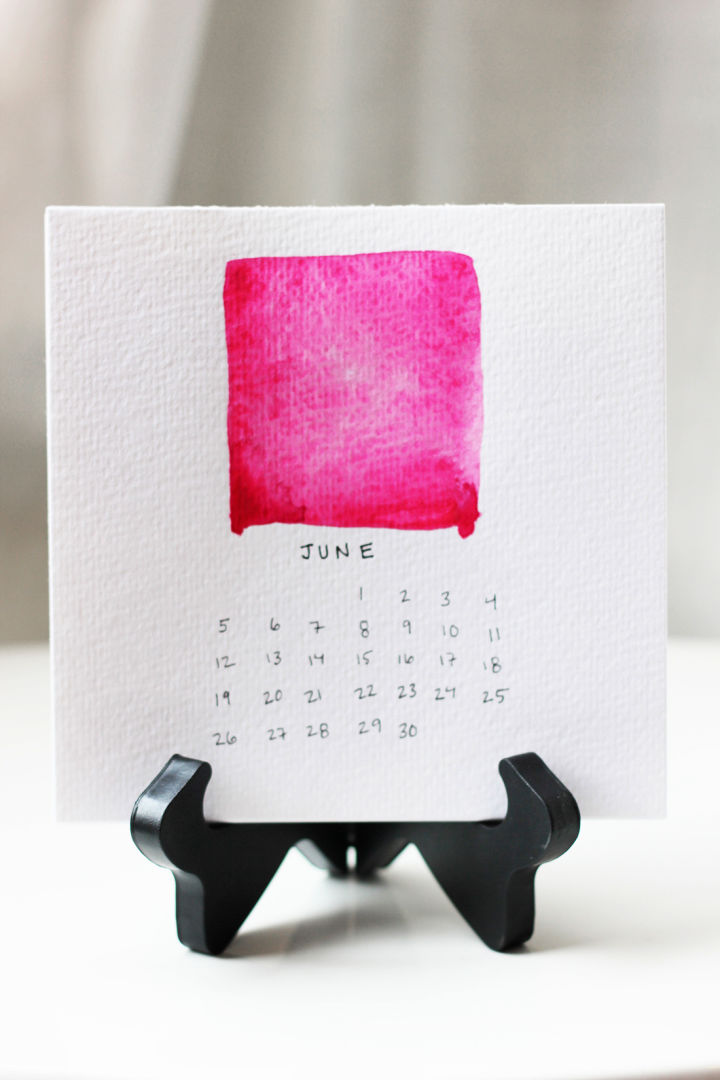 25 Easy DIY Calendar Ideas To Make Your Own Blitsy