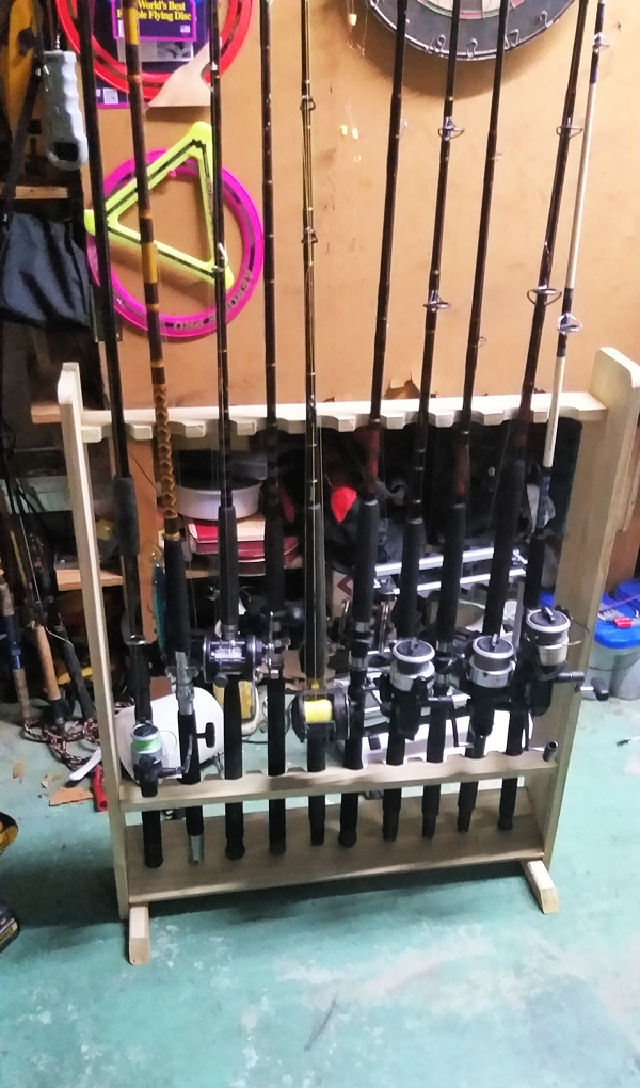 Diy Fishing Rod Holder Ways Blitsy