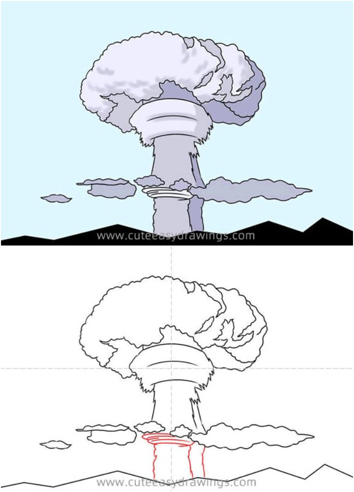 Easy Cloud Drawing Ideas How To Draw A Cloud Blitsy