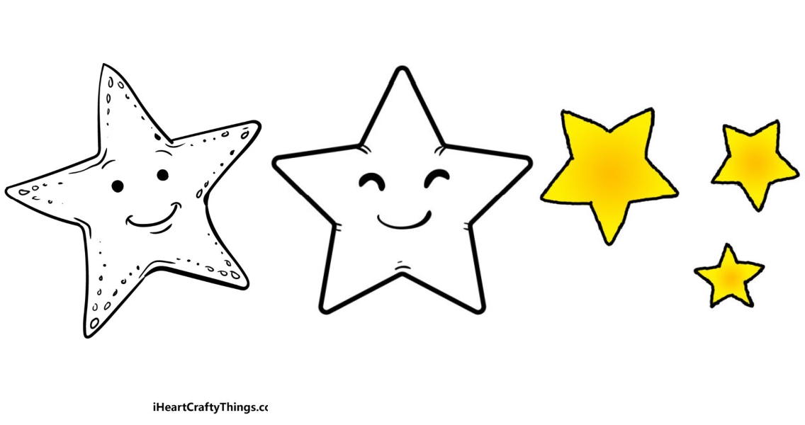 20 Easy Star Drawing Ideas How To Draw A Star Blitsy