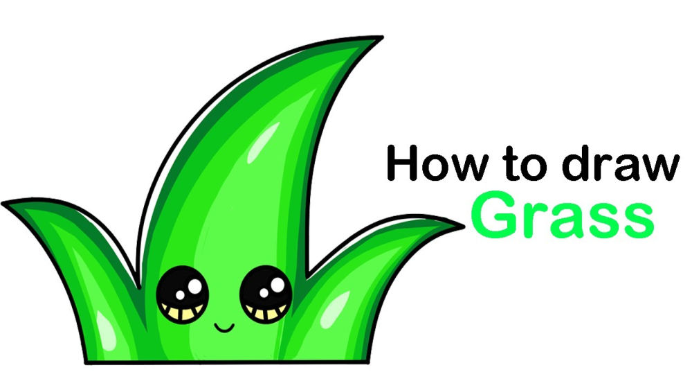 Easy Grass Drawing Ideas How To Draw Grass Blitsy