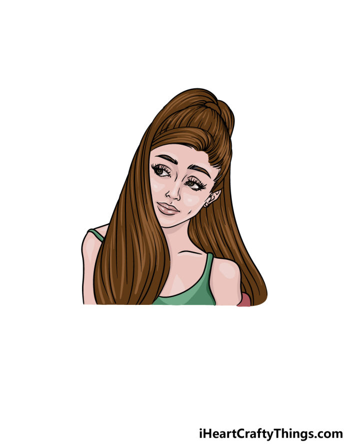 Ariana Grande Drawing Ideas How To Draw Ariana Grande