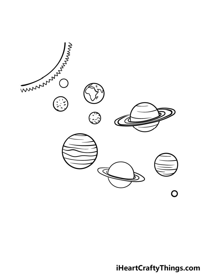 20 Easy Solar System Drawing Ideas How To Draw