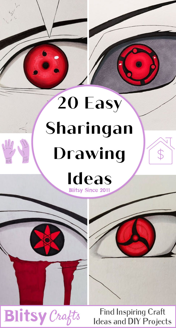 Easy Sharingan Drawing Ideas How To Draw