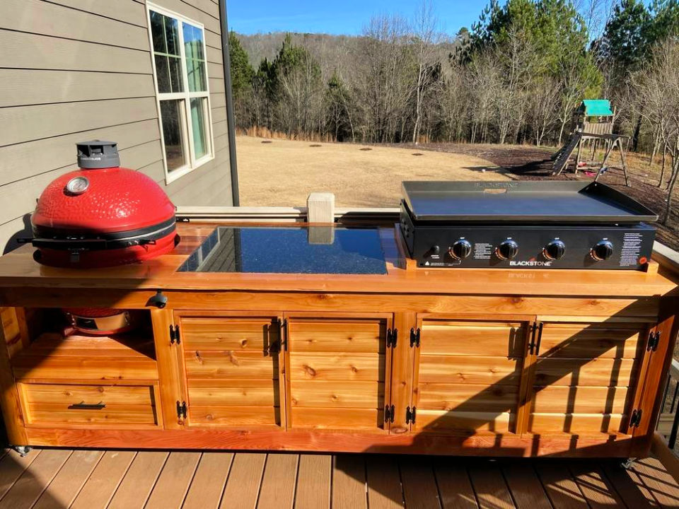 DIY Grill Station For Your Outdoor Space Blitsy