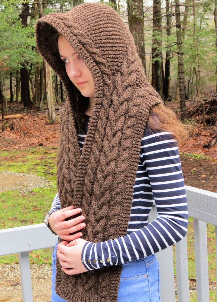 Free Crochet Hooded Scarf Patterns Blitsy