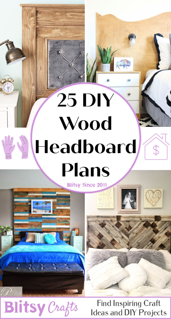 Diy Wood Headboard Free Plans Blitsy