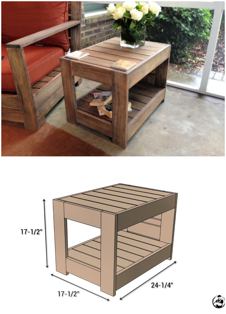 30 Free DIY End Table Plans DIY End Table Ideas Blitsy