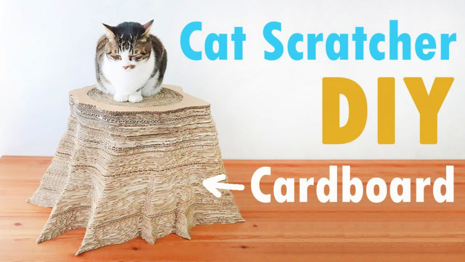 25 DIY Cat Scratching Post Plans - Blitsy