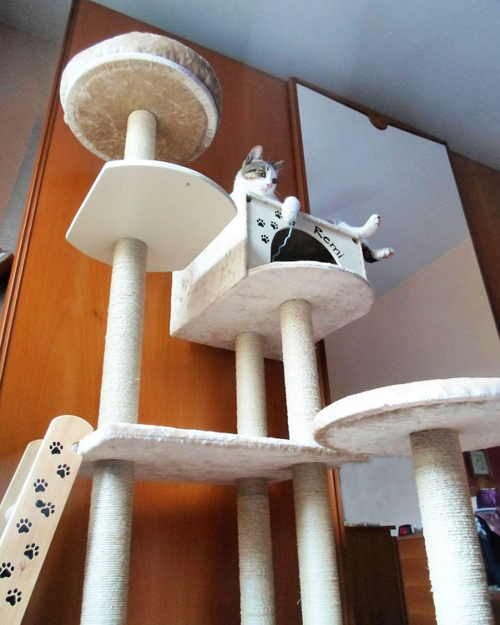 25 Free DIY Cat Tree Plans with Detailed Instructions - Blitsy