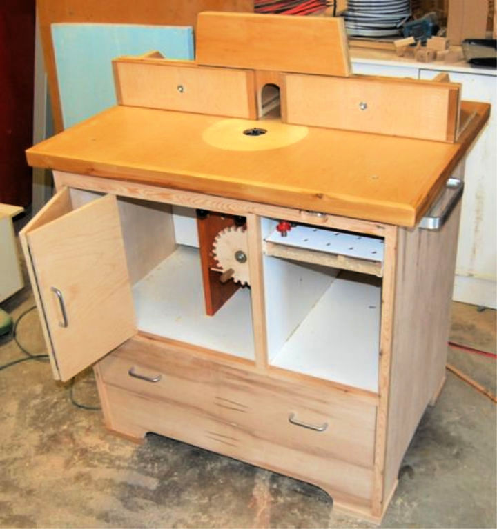 30 Free DIY Router Table Plans (PDF Included) Blitsy