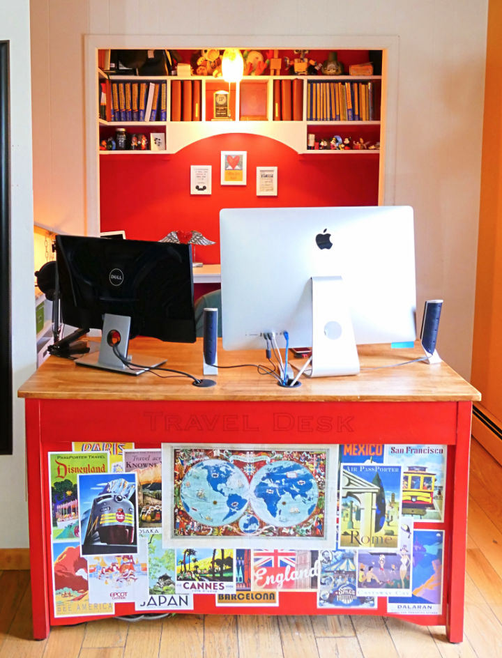 25 DIY Computer Desk Ideas And Plans To Build Your Own Desk - Blitsy