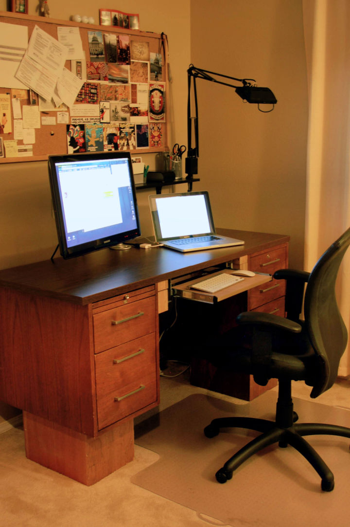 25 Homemade DIY Standing Desk Plans To Build Your Own - Blitsy