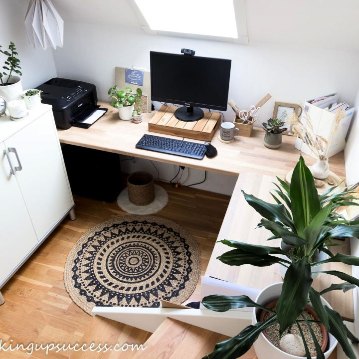 25 Homemade DIY Corner Desk Plans Easy To Build and Cheap