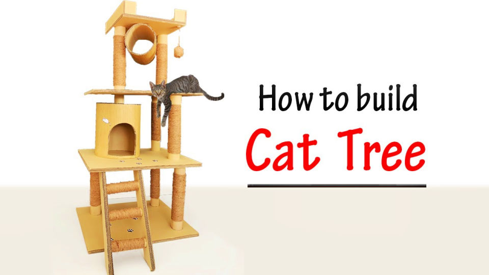 25 Free DIY Cat Tree Plans with Detailed Instructions Blitsy