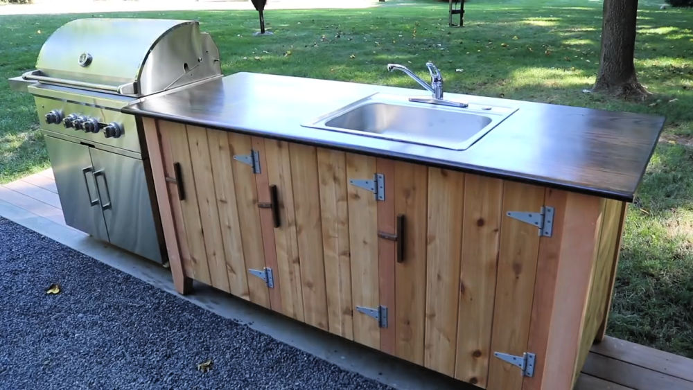 25 Free DIY Outdoor Kitchen Ideas (100 Free Plans) Blitsy