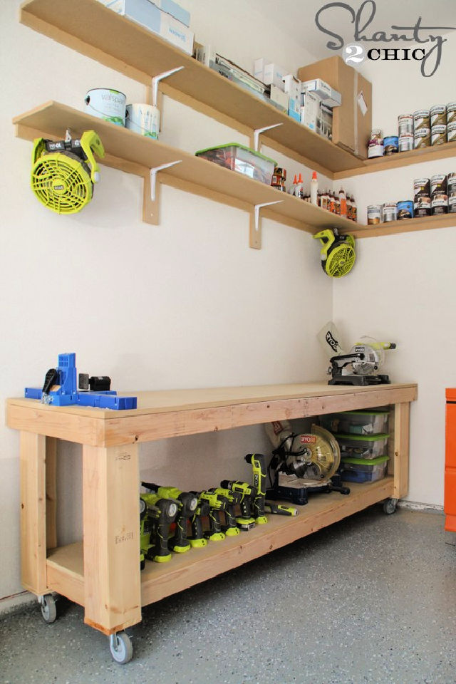 30 Free DIY Workbench Plans and Designs - Blitsy
