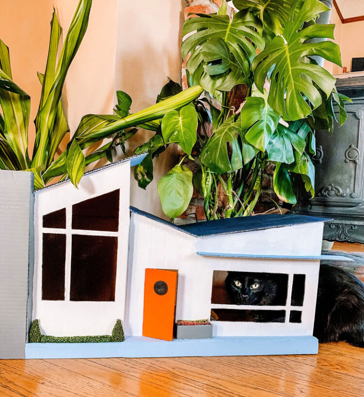 30 DIY Cat House Plans for Outdoor and Indoor Blitsy