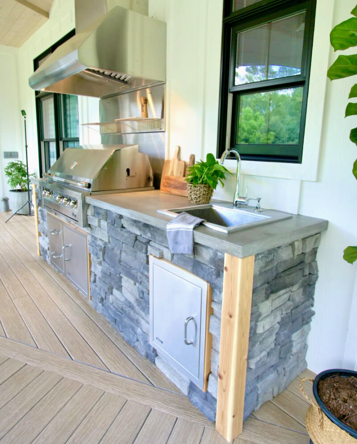 25 Free DIY Outdoor Kitchen Ideas (100% Free Plans) - Blitsy