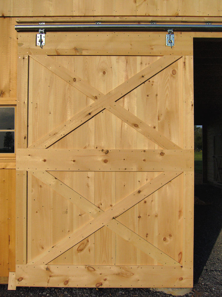 DIY Barn Door on A Budget (25 Free Plans) - Blitsy