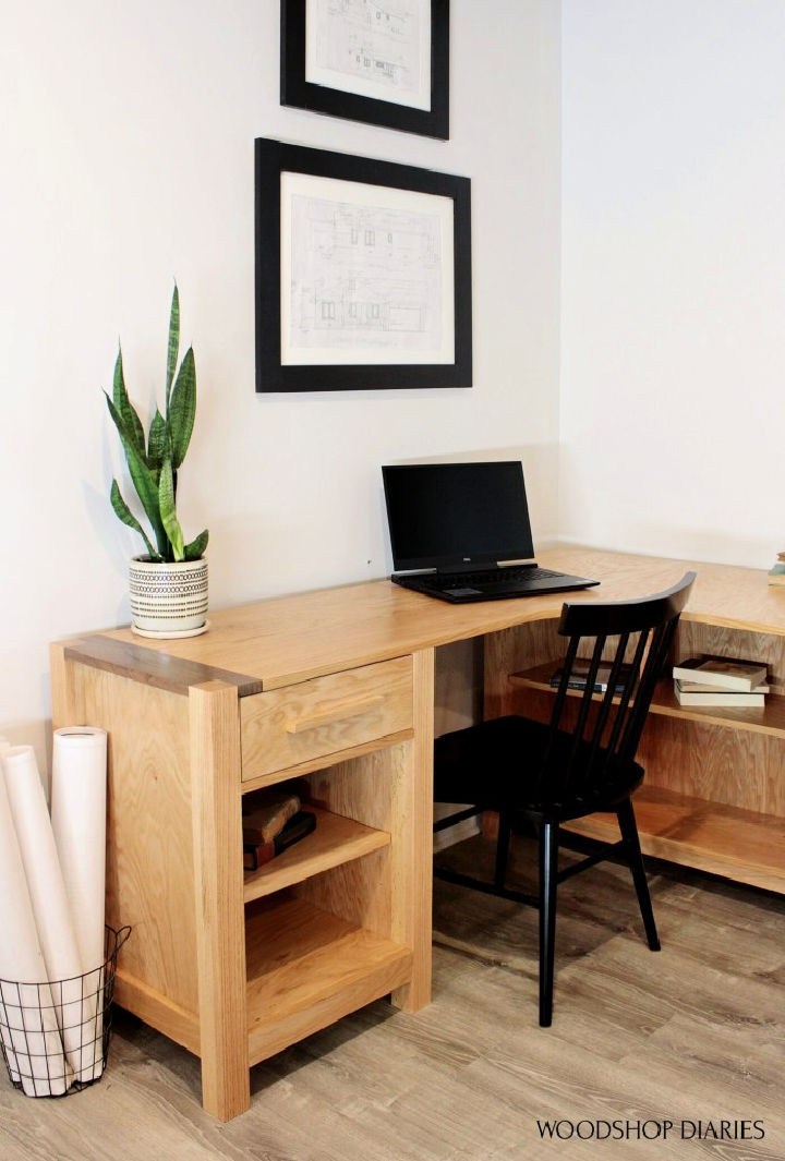 40 Homemade DIY Desk Ideas and Free Plans To Make Your Own