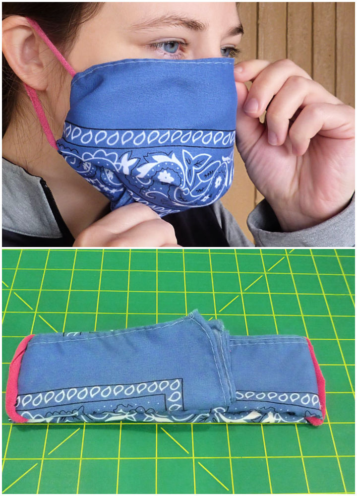 35 Ideas to Make DIY NoSew Face Mask with Household Materials