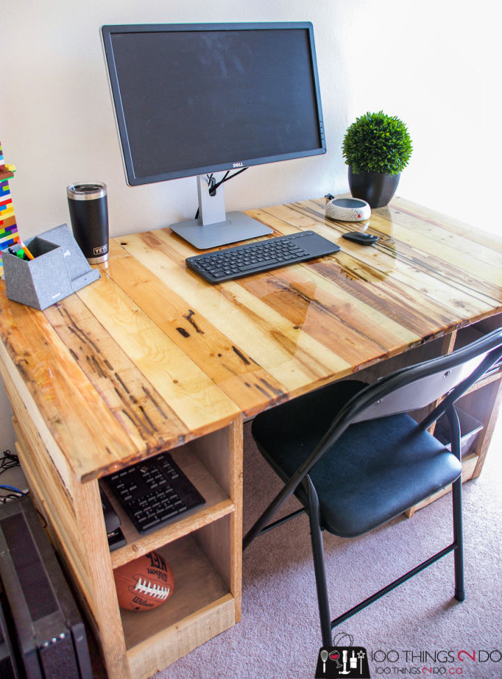 25 DIY Computer Desk Ideas and Plans to Build Your Own Desk Blitsy