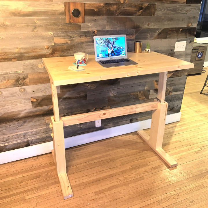 40 Homemade DIY Desk Ideas and Free Plans To Make Your Own