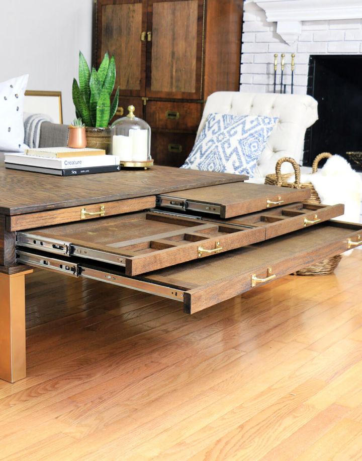 40 Free DIY Coffee Table Plans To Build in Low Budget - Blitsy