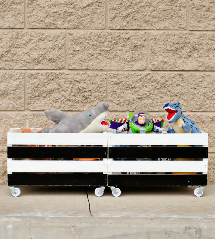 25 DIY Toy Box Plans To Organize Your Child's Toys - Blitsy