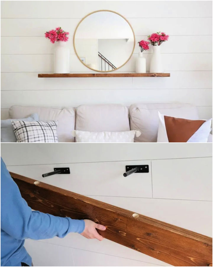Cheap DIY Shelf Brackets (15 Ways) - Blitsy