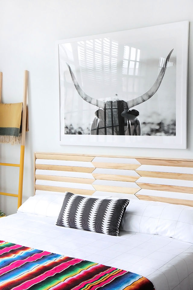 DIY Wood Headboard (25 Free Plans) - Blitsy