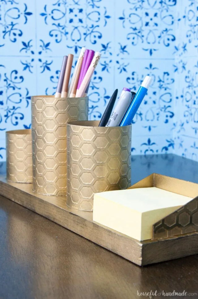 25 Homemade DIY Desk Organizer Ideas Are Easy ToDo Blitsy