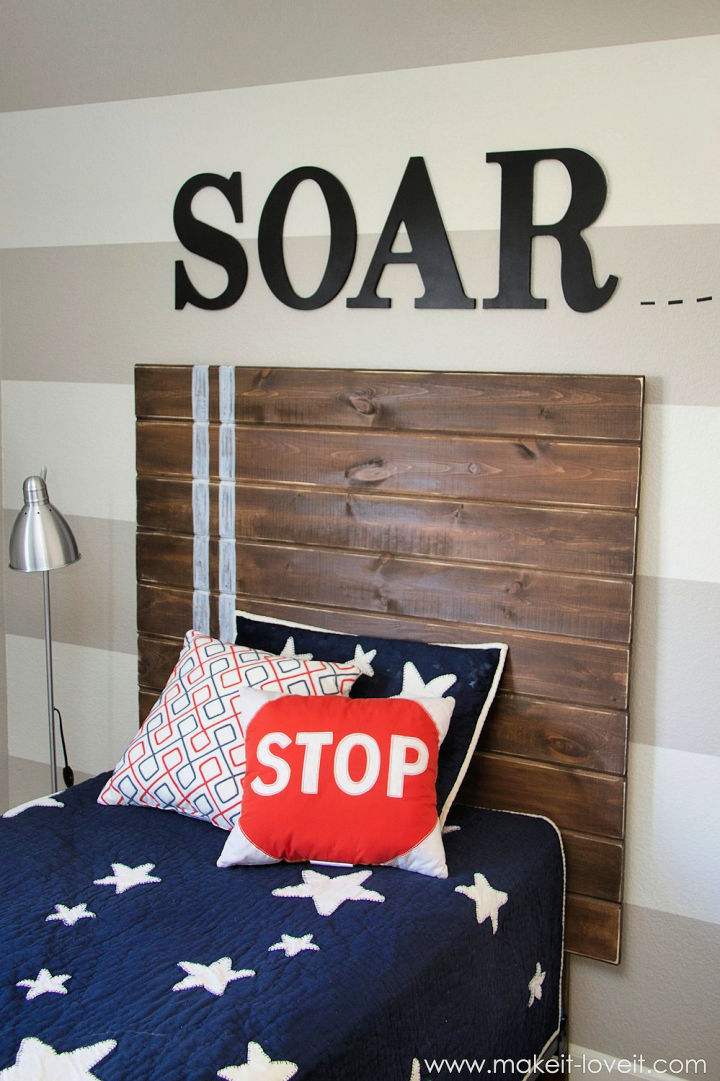 DIY Wood Headboard (25 Free Plans) - Blitsy