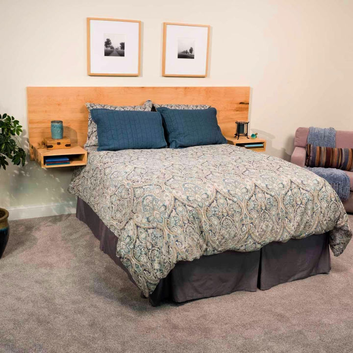 DIY Wood Headboard (25 Free Plans) - Blitsy