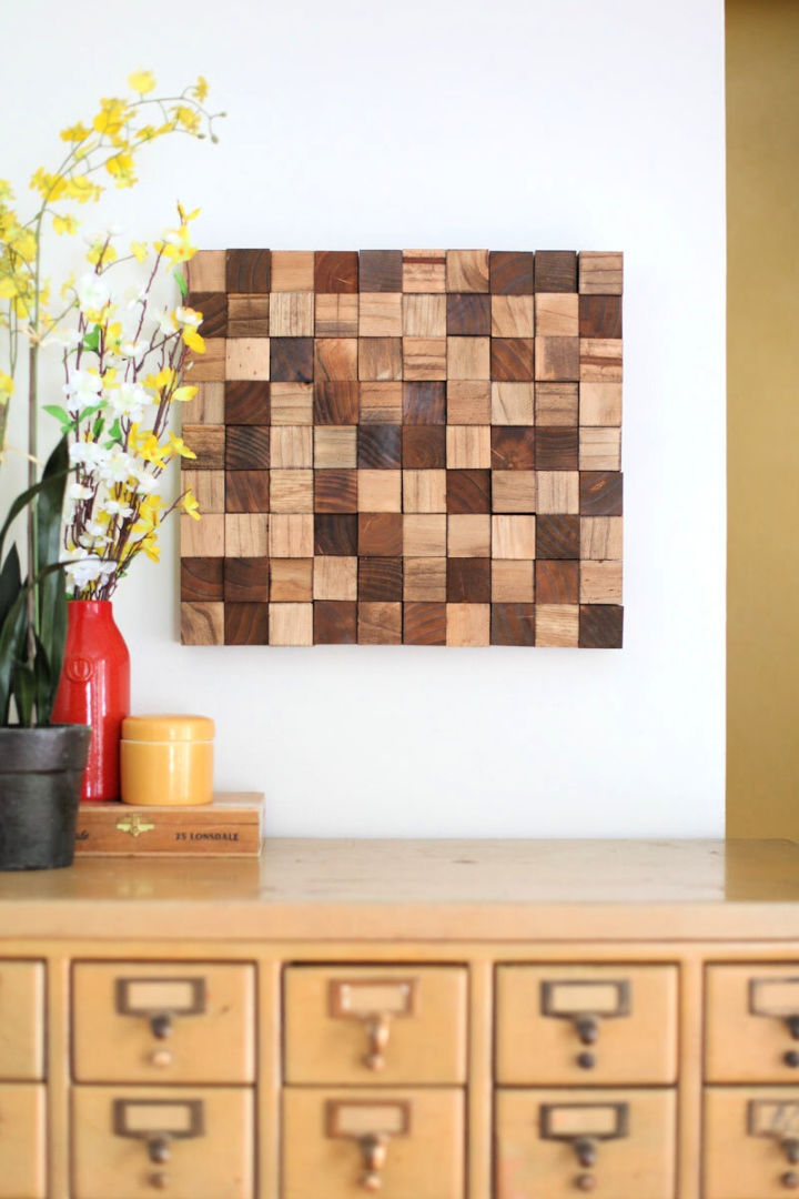 25 Creative DIY Wood Wall Art Ideas and Decor - Blitsy