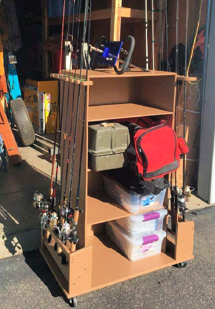 DIY Fishing Rod Holder (20 Ways) - Blitsy