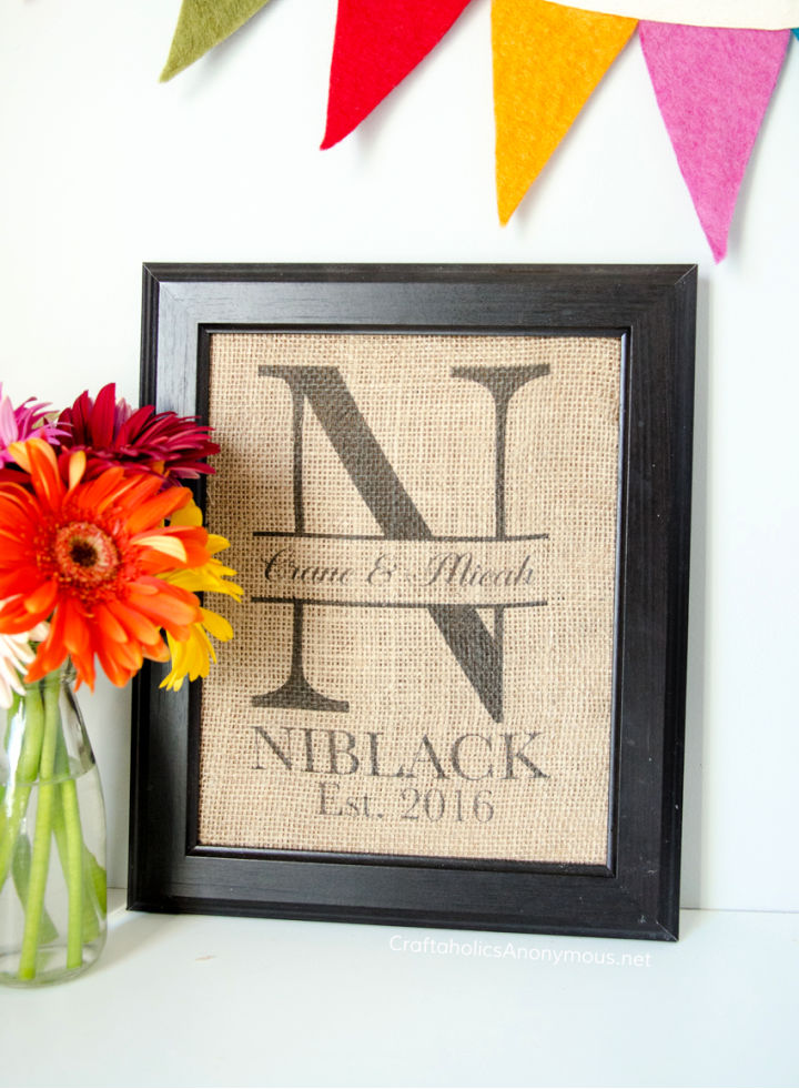 25 Homemade DIY Wedding Gifts for Bride and Groom