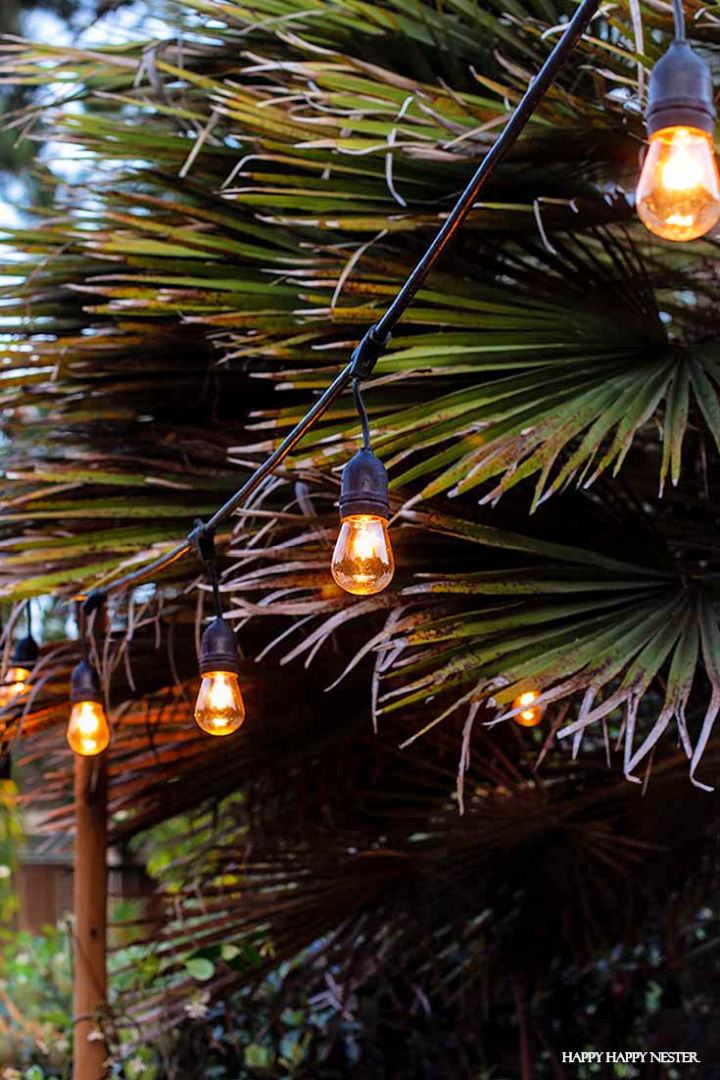 30 Outdoor String Light Ideas for Backyard and Patio Blitsy