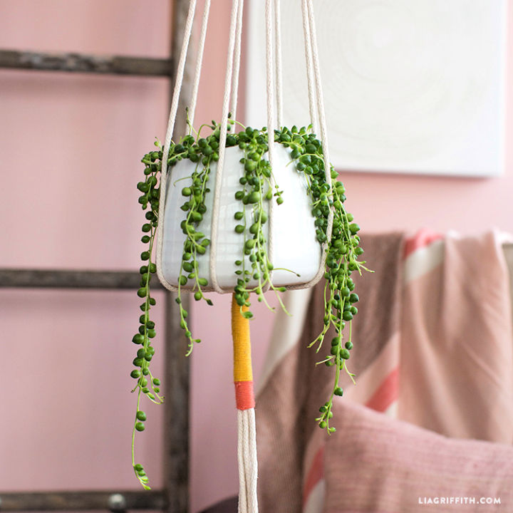 30 DIY Hanging Planter Ideas to Hang Plants Indoor or Outdoor