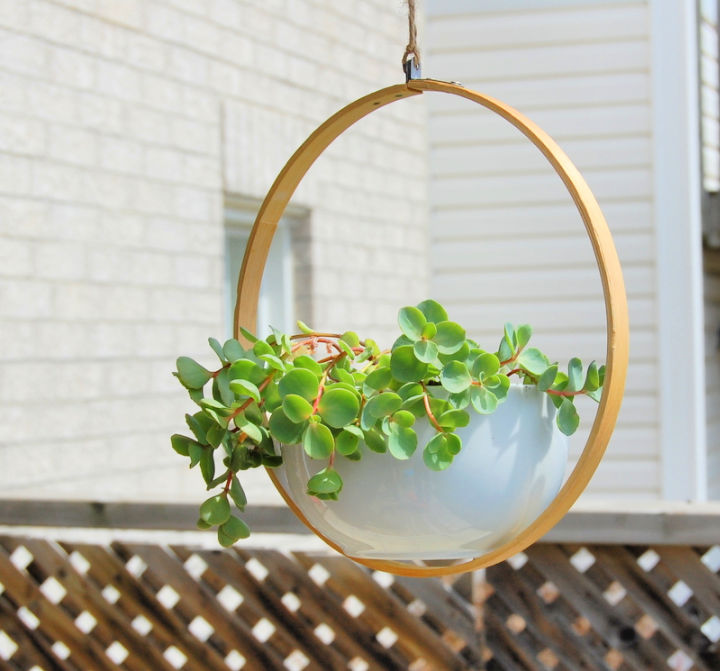 30 DIY Hanging Planter Ideas to Hang Plants Indoor or Outdoor