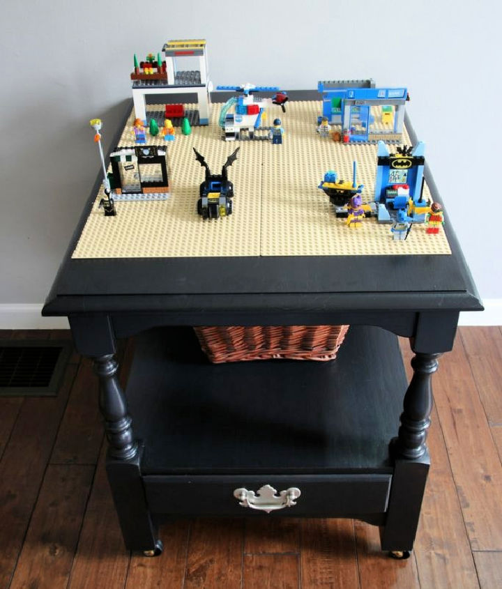 25 Homemade DIY Lego Table Plans with Storage - Blitsy