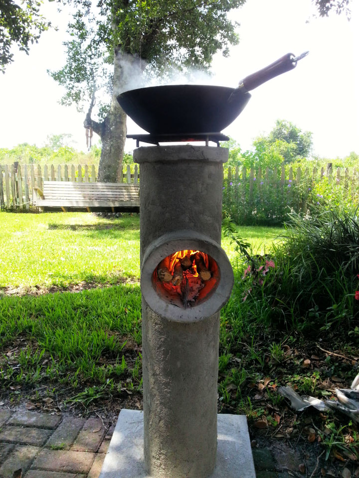 30 Free DIY Rocket Stove Plans Out of Recycled Material