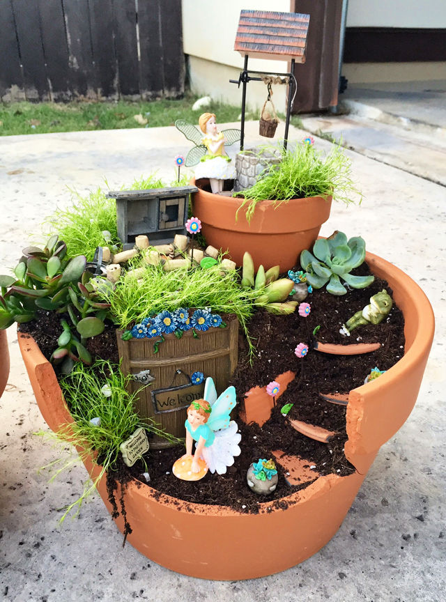 40 Creative DIY Fairy Garden Ideas To Make Your Own - Blitsy