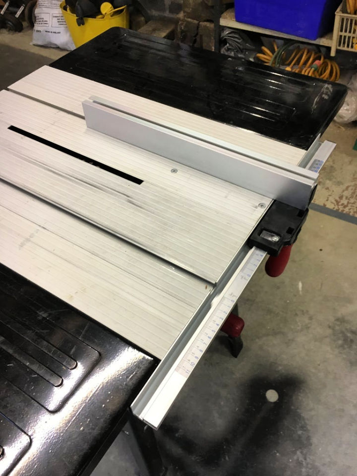 15 Homemade DIY Table Saw Fence Plans Free Blitsy