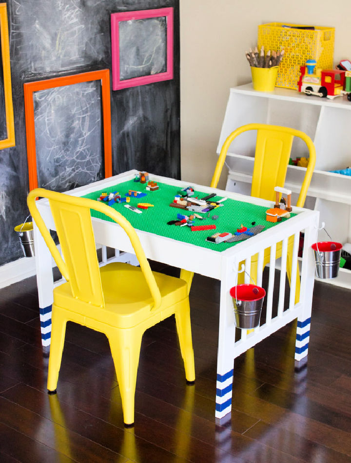 25 Homemade DIY Lego Table Plans with Storage - Blitsy