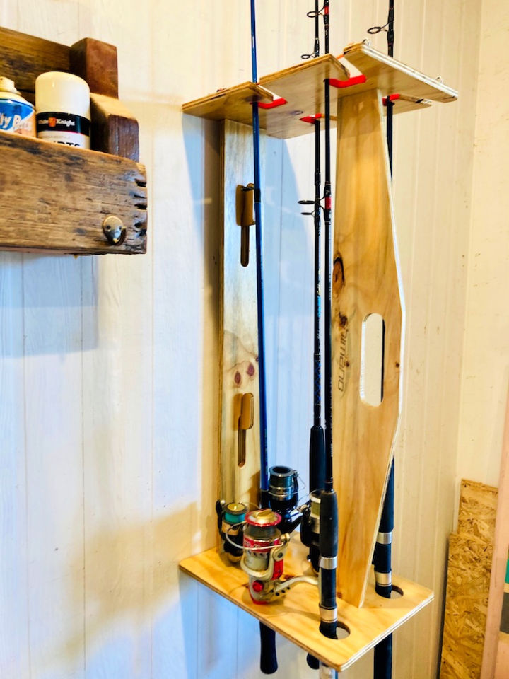 DIY Fishing Rod Holder (20 Ways) - Blitsy