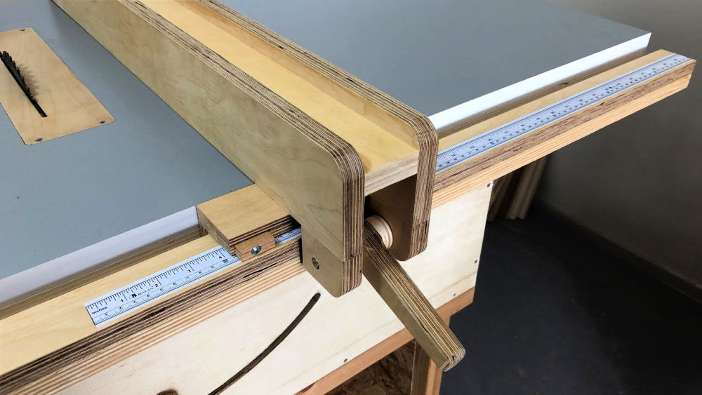 15 Homemade DIY Table Saw Fence Plans Free Blitsy