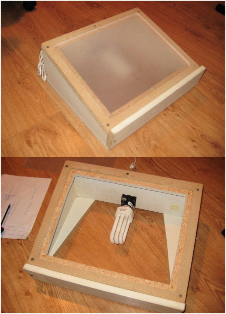 25 Homemade DIY Light Table Plans Blitsy