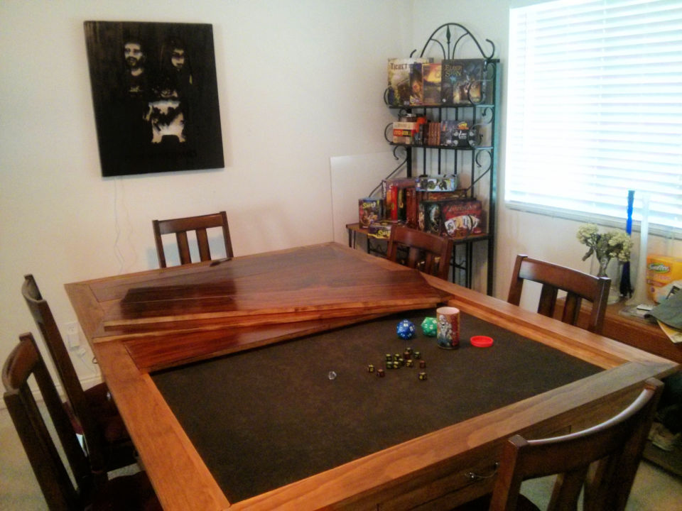 20 Free DIY Gaming Table Plans with PDF Blitsy